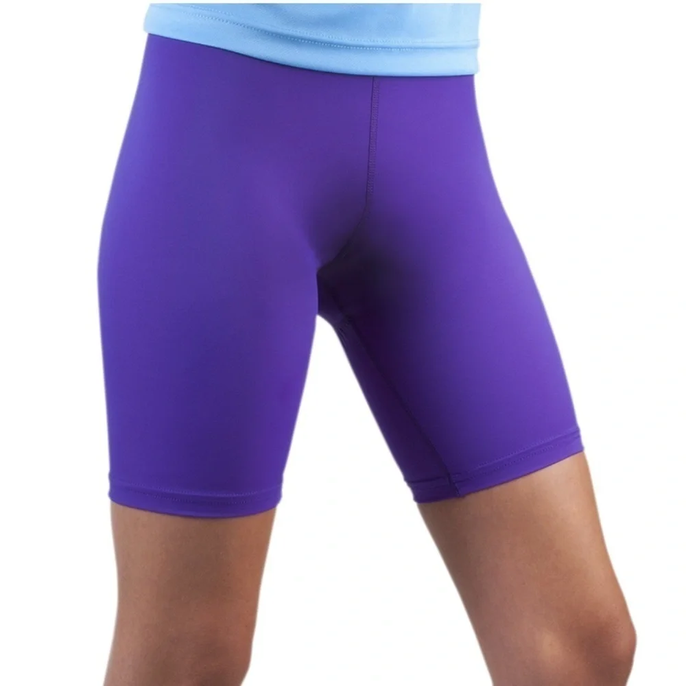 ❤️ 🆕 PLACE Purple girls workout Shorts size large